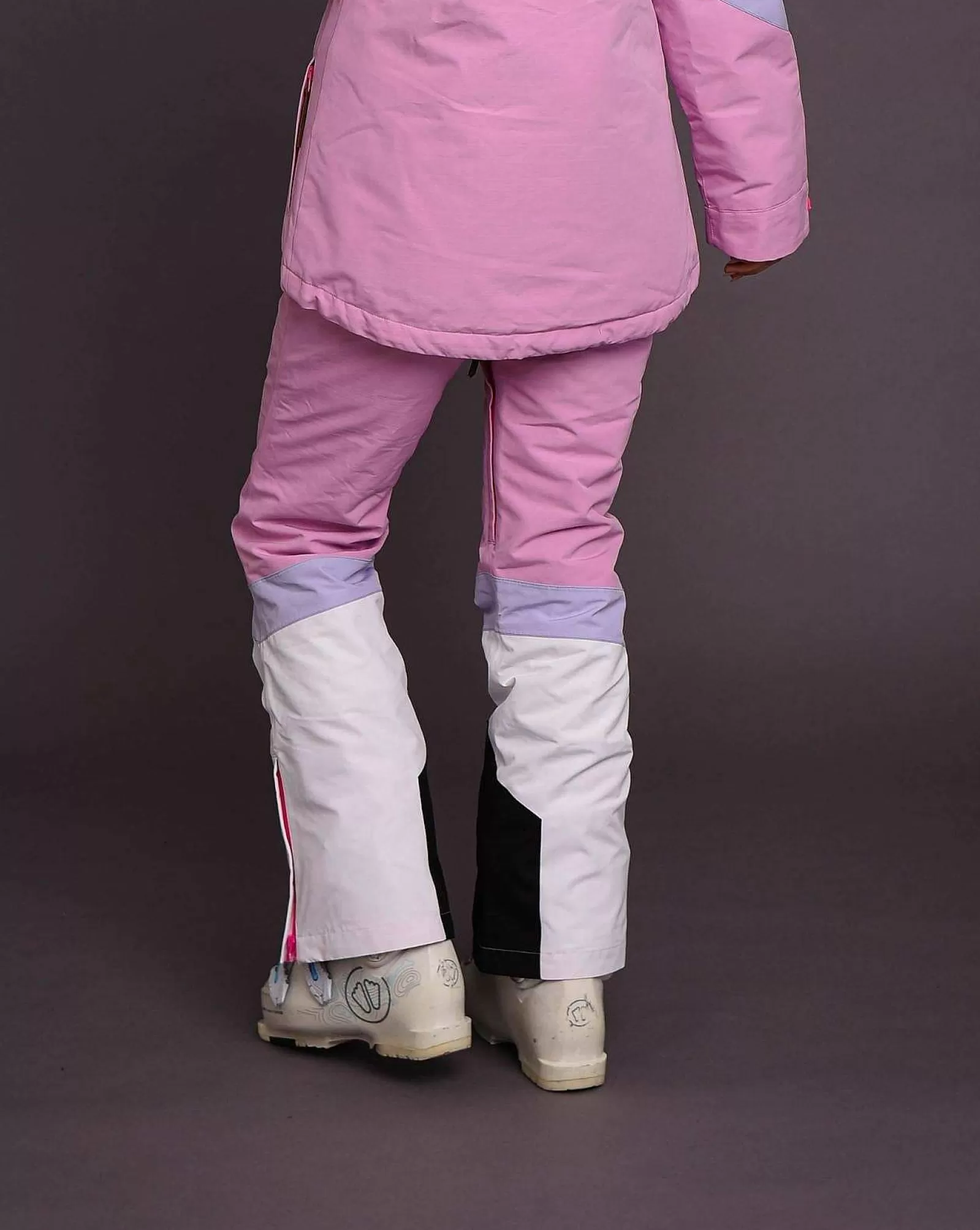 OOSC 1080 Jackets & Pants<1080 Women'S Ski & Snowboard Pant - Pastel Pink, White & Pastel Purple