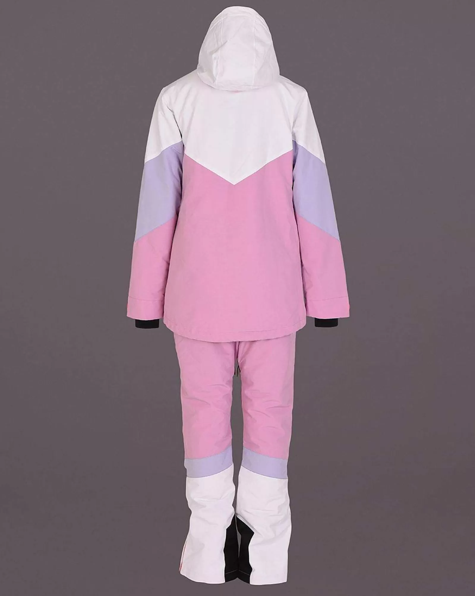 OOSC Snow Pants / Bibs<1080 Women'S Ski & Snowboard Pant - Pastel Pink, White & Pastel Purple