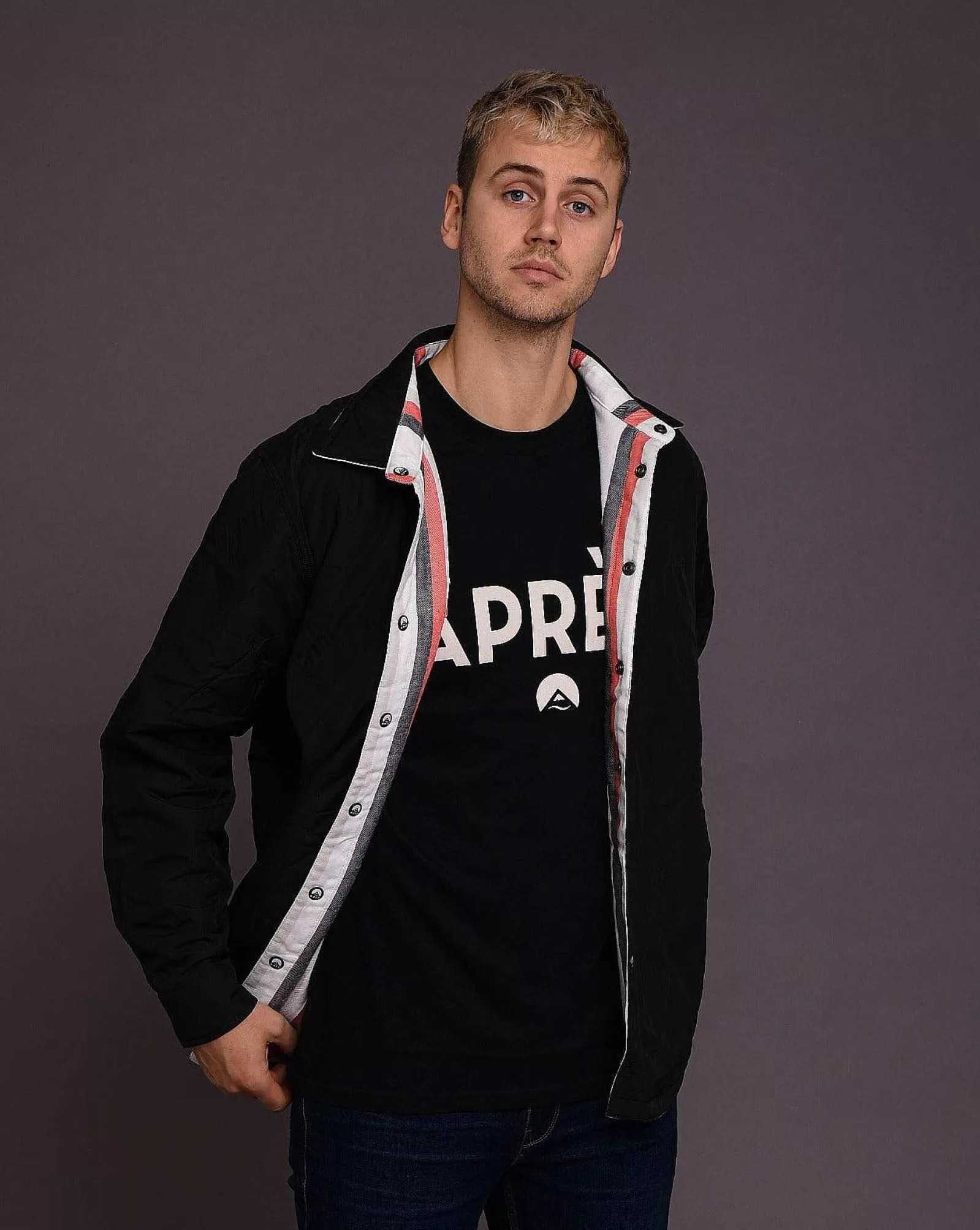 OOSC Insulated Jackets<Fresh Pow Men'S Reversible Mid-Layer Jacket - White, Red, Black & Grey