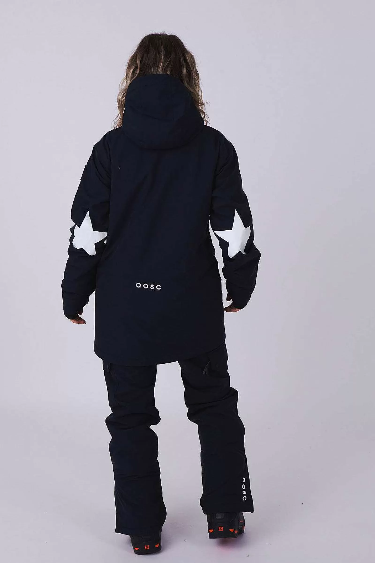 OOSC Yeh Girl Jackets & Bib Pants<Yeh Girl Ski & Snowboard Jacket - Katie Ormerod Black Stars Signature Line